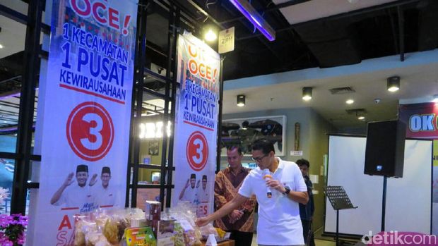  Sandiaga sosialisasi OK OCE