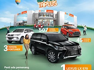 Nabung di BNI Bisa Bawa Pulang Honda Scoopy, Toyota Sienta, hingga Fortuner