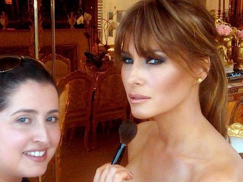 Rahasia Makeup Wajah Flawless dan Tampak Muda ala Melania Trump