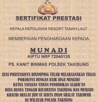 Aiptu Munadi, 3 Kali Raih Reward dan Umrah karena Inisiasi TPA