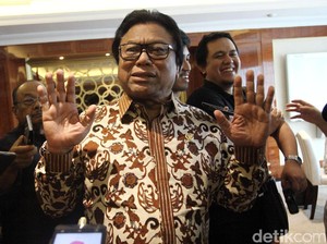 Oesman Sapta Dirawat di RS, Kondisi Kesehatannya Membaik