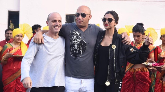 Vin Diesel Disambut Seperti Raja di India