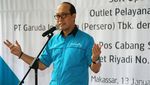 Garuda dan PT Pos Resmikan Outlet Kargo di Makassar