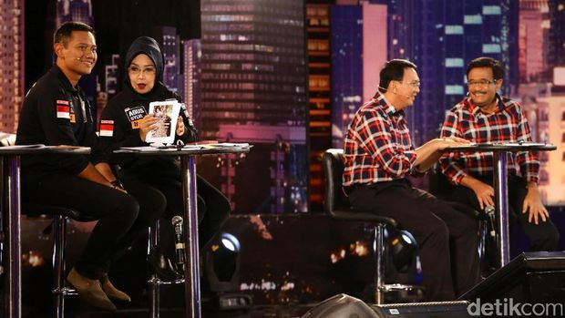 Live Report: Panasnya Debat Cagub-Cawagub DKI 