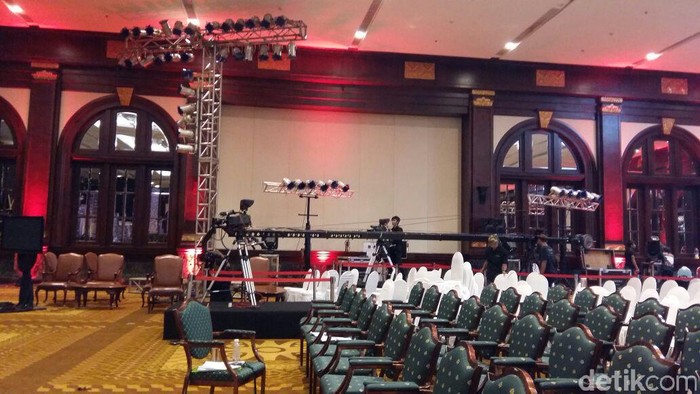 Ini Penampakan Ruang Debat Cagub-Cawagub DKI Nanti Malam