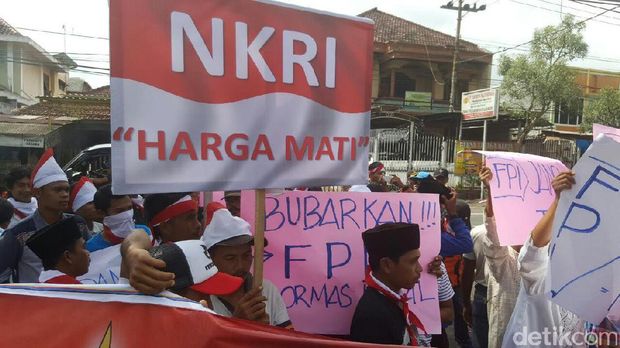 Forum Penegak Pancasila Tuntut FPI Dibubarkan