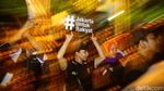 Para Pendukung Ramaikan Debat Pilgub DKI