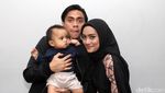 Happy Family! Potret Ditto, Ayudia Bing Slamet dan Si Lucu Dia Skala Bumi