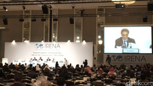 RI Ikuti Forum Energi Terbarukan Internasional di Abu Dhabi