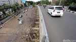 Tanaman Hias di Jembatan Flyover Kalibata Tidak Terawat