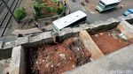 Tanaman Hias di Jembatan Flyover Kalibata Tidak Terawat