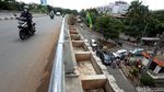Tanaman Hias di Jembatan Flyover Kalibata Tidak Terawat
