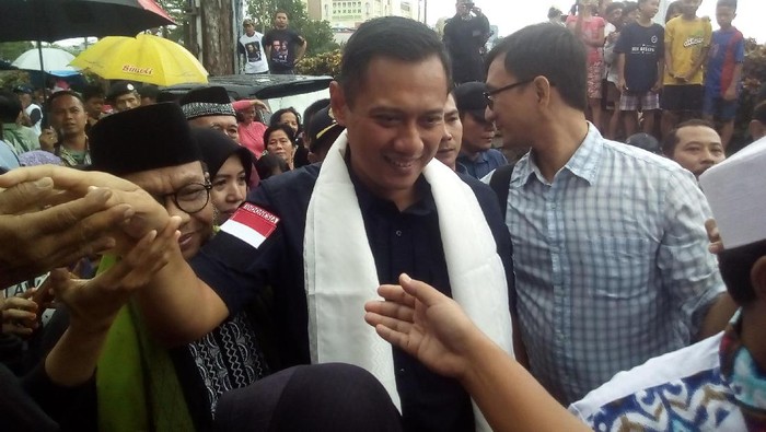 Sehari Setelah Debat, Agus Yudhoyono Blusukan ke Petamburan