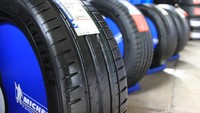 Produsen ban asal Prancis Michelin resmi kenalkan New Michelin Pilot Sport 4 Tyre.Foto: M Luthfi Andika