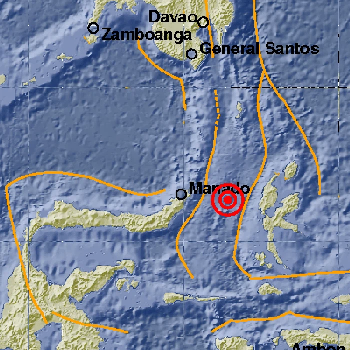 Gempa 5,4 SR Guncang Barat Laut Ternate