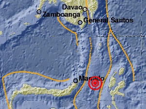 Gempa 5,4 SR Guncang Barat Laut Ternate
