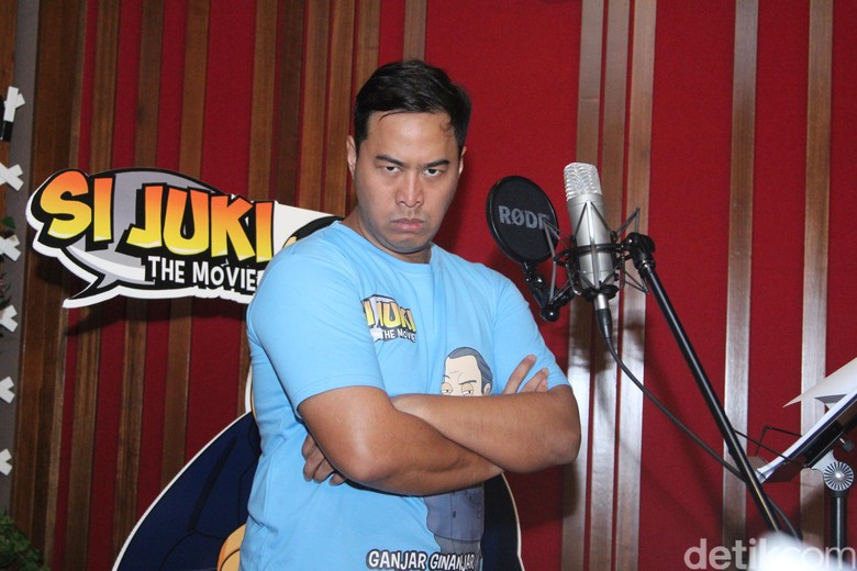 Pandji Pragiwaksono Tak Grogi Saat Isi Suara untuk Si Juki The Movie Pandji Pragiwaksono Tak Grogi Saat Isi Suara untuk Si Juki The Movie