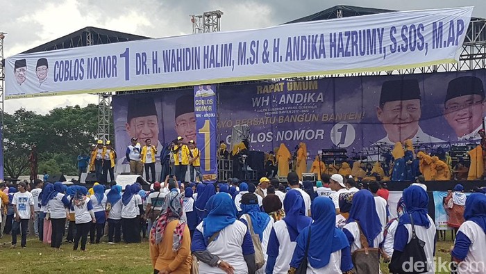 700 Personel Polisi Amankan Kampanye Rapat Umum Wahidin-Andika