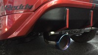 Prius crossover tersebut menggunakan konversi Dazer dari Car-Style yang terlihat ada sekitar penambahan suspensi 50 mm, plastik di spatbor, roda yang lebih besar dengan ban off-road.Foto: Carscoops