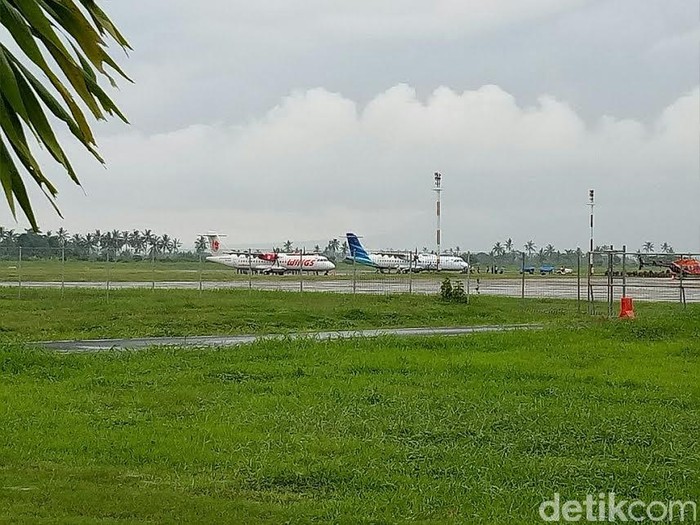 Bupati Anas Cek Bandara Blimbingsari Usai Pesawat Latih Terbakar