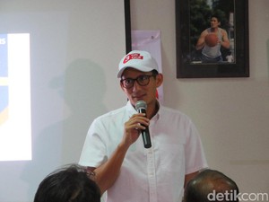 Sandiaga: Hasil LSI Denny JA Jauh dari Survei Internal Kami