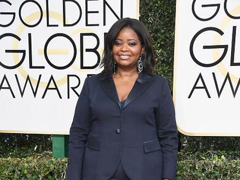 BEVERLY HILLS, CA - JANUARY 08:  Actress Octavia Spencer attends the 74th Annual Golden Globe Awards at The Beverly Hilton Hotel on January 8, 2017 in Beverly Hills, California.  (Photo by Frazer Harrison/Getty Images)