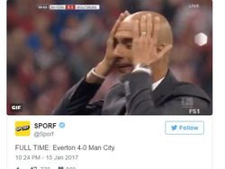 City Digunduli Everton, Guardiola Jadi Guyonan