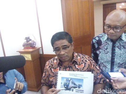  Plt Gubernur DKI Sumarsono (Soni) di Balai Kota, Senin (16/1/2017)