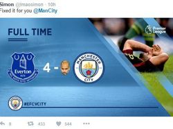 City Digunduli Everton, Guardiola Jadi Guyonan