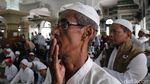 Massa FPI Berkumpul di Masjid Al Azhar