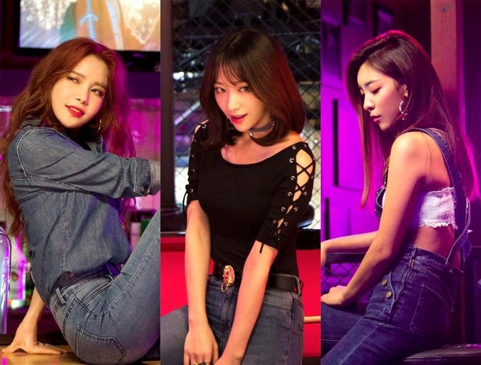 Trio Hani, Luna, dan Solar Tampil Cantik untuk Kolaborasi Spesial