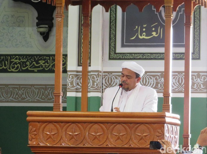 Habib Rizieq Minta Massa FPI Jaga Ketertiban