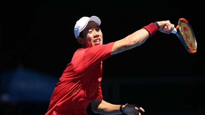 Nishikori Susah Payah Raih Tempat di Babak Kedua