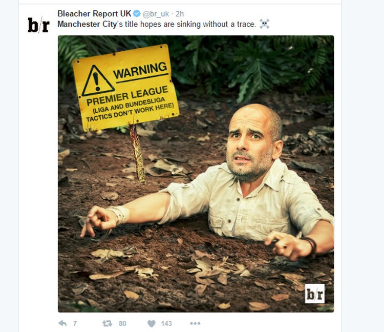 City Digunduli Everton Guardiola Jadi Guyonan