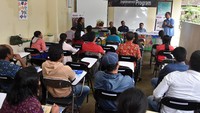 Para peserta juga diharapkan dapat menularkan semangat mengembangkan e-commerce ke masyarakat setelah mengikuti pelatihan ini. Pool/dok. Sampoerna.