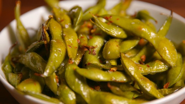 Bikin Sendiri Camilan Sehat, Edamame Panggang Bumbu Pedas