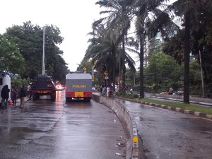 Jelang Sidang ke-7 Ahok, Lalin di Depan Kementan Ditutup