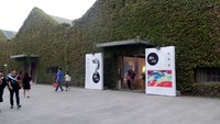 Ada pula galeri seni yang menampung dan memamerkan karya seniman-seniman muda Taiwan bertalenta. Untuk masuk galeri seni ini, traveler tidak akan dipungut biaya apapun (Wahyu/detikTravel)