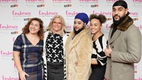 Harnaam Kaur saat tampil di premiere filmnya di London, Inggris pada Senin (16/1/2017) waktu setempat. Jeff Spicer/Getty Images for Leapfrog Films/detikFoto.