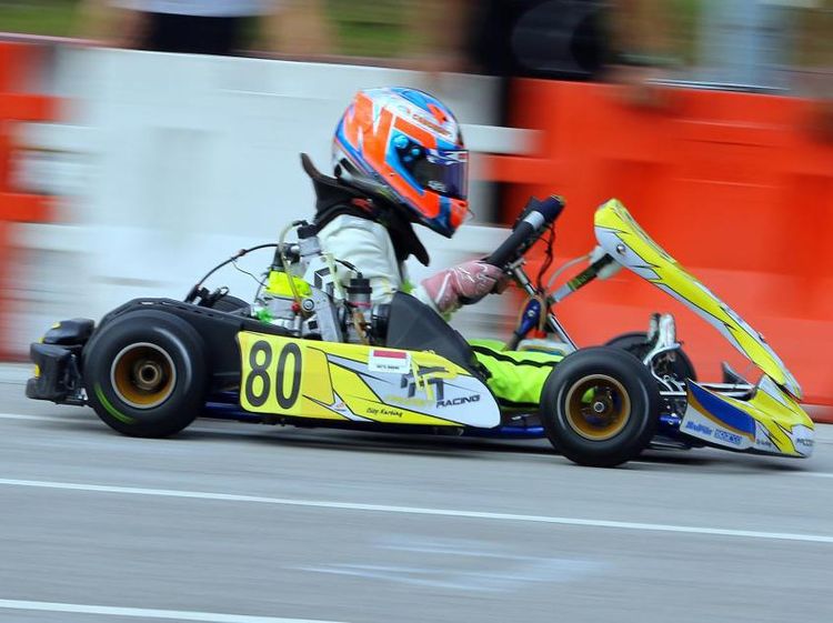 Pegokart Aditya Wibowo Menangi Invitational Rotax Max