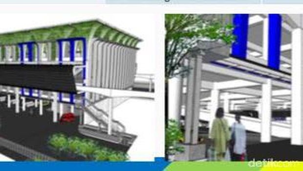 Sarana penunjang trem di Surabaya mulai dibangun