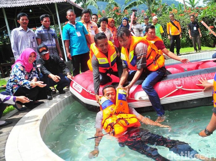 Puluhan Warga Ikut Pelatihan Siaga Bencana
