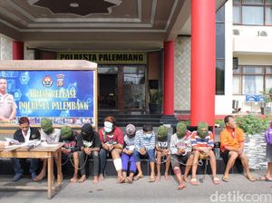 Polisi Tangkap 9 Begal di Palembang, Statusnya Masih Anak-anak