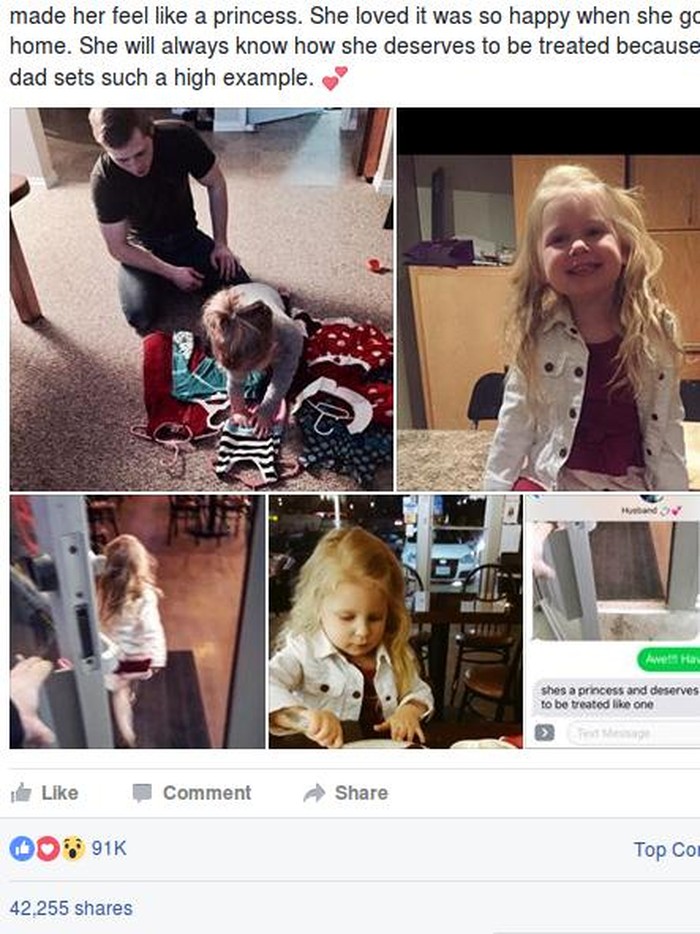 Kisah Ayah Ajak Putri Kecilnya Nge-date Ini Jadi Viral