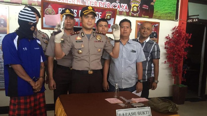 Pengedar Sabu di OKI Tertangkap Bawa Senpi Rakitan