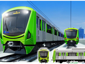 Penampakan Kepala Kereta MRT Jangkrik yang Disoal Sumarsono