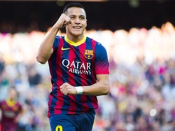 Alexis Sánchez. Main 142 kali di Inter, 112 kali di Barca. Foto: Alex Caparros/Getty Images