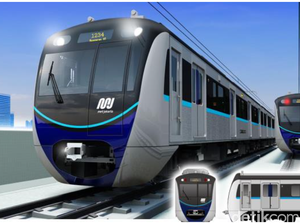 Tiba di Priok Bulan Depan, Kereta MRT Jakarta Dikirim dari Jepang