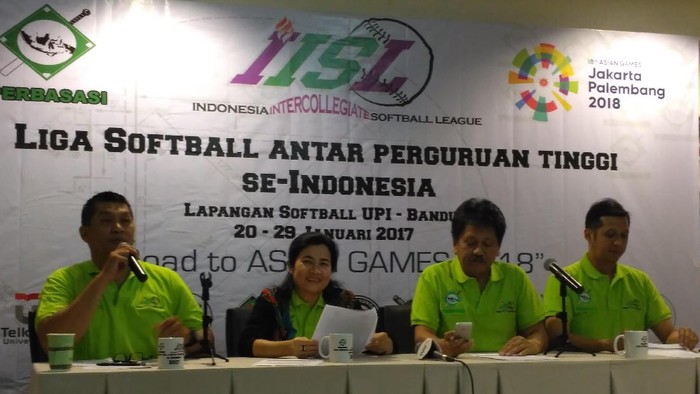 Perbasasi Seleksi Timnas Asian Games 2018  Lewat Liga Softball Mahasiswa