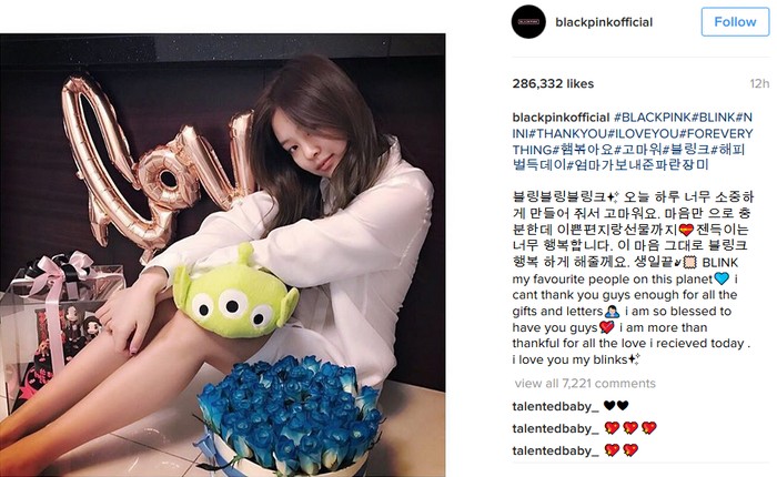 Jennie Benarkan Nama Fans BLACKPINK Lewat Pesan Menyentuh
